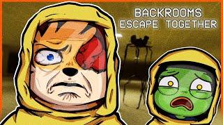 THE BEST  BACKROOMS I HAVE EVER PLAYED!!!  [BACKROOMS: ESCAPE TOGETHER] w/Jihi, Kyle, Meeows