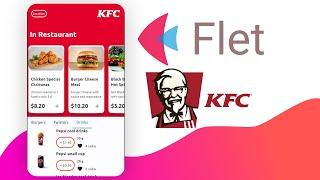 Flet Tutorial - KFC Redesign