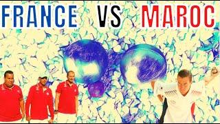 France vs Maroc 1/4 de Finale du Championnat du Monde 2021 - Pétanque