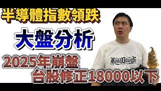 美股費城半導體資金潮水已退去，您還在買股票？？2025年直接崩給你看，請保留大量現金準備進場撿便宜｜叢林健康世界保健推薦：維格活力純淨藍藻錠。#費城半導體 #台股 #加權指數 #回測到18000以下