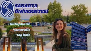 SAKARYA ÜNİVERSİTESİ VLOG | Fakülteler, Ortak Alanlar, Çınaraltı