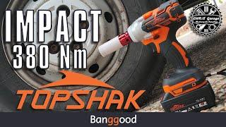 TOPSHAK TS-PW1 Avvitatore ad Impulsi Brushless 380 Nm 18V by BANGGOOD