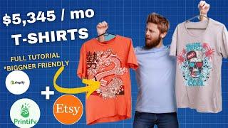 Earn $50+ A Day  Create & Sell T-shirts Online | hustle with zack |