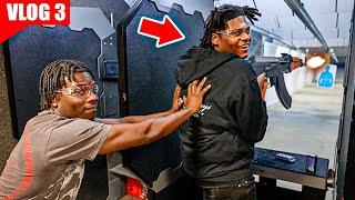 Shooting Guns With O'BLOCK Munna Ikee In Chicago: MEGA VLOG 3