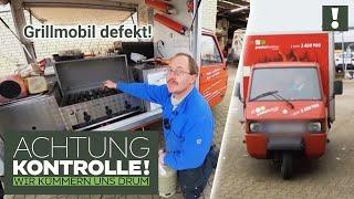 Kleine Ape mit kleinem Problem  Grill funktioniert nicht! | Achtung Kontrolle