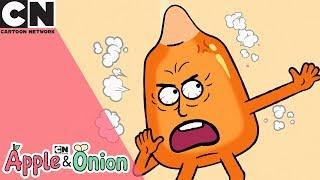 Apple & Onion  | Grumpy Guest | Cartoon Network UK 