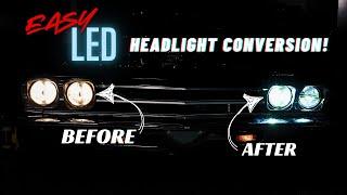 How to Convert your Old Headlights to Modern LEDs