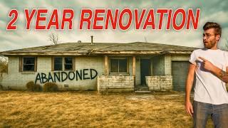 Remodeling an Entire House Start-To-Finish (2 YEAR TIMELAPSE)