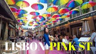 Lisbon's  Pink Street: A 2024 Walking Tour 