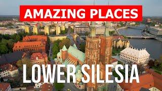 Travel to Lower Silesian Voivodeship, Poland | Cities, tourism, vacation, nature | Drone 4k video