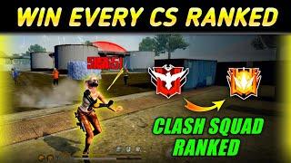 How To Win Every CS Ranked Match | Clash Squad Tips & Tricks | Free Fire |