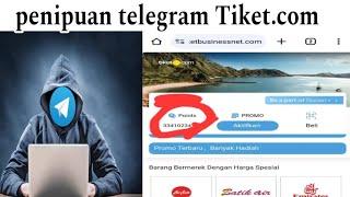 Even tiket com telegram Penipu Tiket business like follow telegram !!