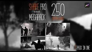 RAZUM SHAPE PRO MEGAPACK for PROCREATE/PHOTOSHOP