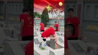 Khắc ghi ân tình những người đã ngã xuống vì độc lập dân tộc #thaythichtructhaiminh