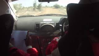 Coimbatore Rally 2013. Samir Thapar - 1st Stage. EVO 10