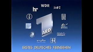 ARD Erstes Deutsches Fernsehen - Ident mit Sender-Logos (08.12.1996, 06.10 Uhr)