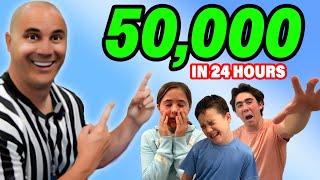 50,000 Gymnastics Skills in 24 Hours!