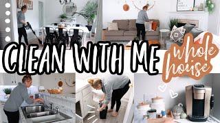 WHOLE HOUSE QUICK CLEAN WITH ME | CLEANING MOTIVATION 2020