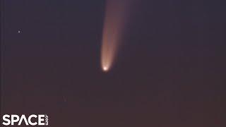 Comet NEOWISE seen from Earth and Space - You can see it too!