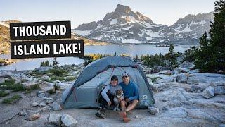 The Eastern Sierra is EPIC! (Backpacking the Thousand Island Lake Loop)