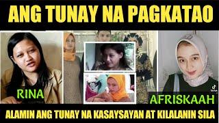 ANG TUNAY NA PAGKATAO NG INDONESIAN GIRL (RINA)  AT (AFRISKAAH) STORY NA NAG VIRAL SA SOCIAL MEDIA