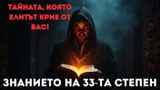 ЗНАНИЕ НА 33-та СТЕПЕН - "След като овладеете това, реалността се разкрива сама“ - Е62