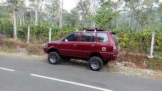 Proses DIY Toyota Kijang Kapsul jadi ALTO ( Pasang Bodylift 10cm )