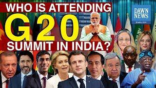 Who Is Going To G20 Summit In India? | TLDR Dawn News English