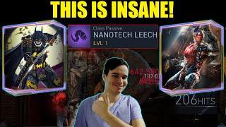 NANOTECH LEECH Passive Is Insane Injustice 2 Mobile
