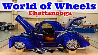 CHATTANOOGA WORLD of WHEELS CAR SHOW 2025! Amazing Hot Rods, Rat Rods, Custom, Classic & Motorcycles