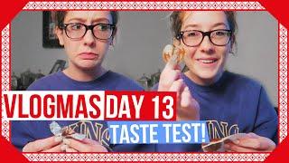 SNACKS UNBOXING + TASTE TEST!!  Day 13  Caitlin Bea