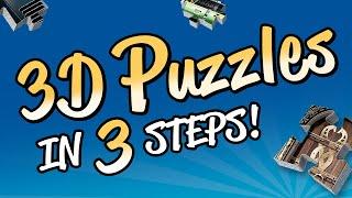 How To | Mastering Basics of 3D Jigsaw Puzzles