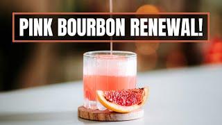 PINK BOURBON RENEWAL: A Brand New Way of Introducing Coffee to Cocktails!