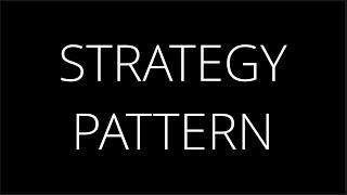 Strategy Pattern шаблон проектирование Стратегия