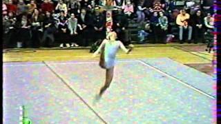 Barsukova Julia (RUS)  hoop   Championships of Russia 1998