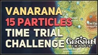 Vanarana 15 Dendro Particles Time Trial Challenge Genshin Impact