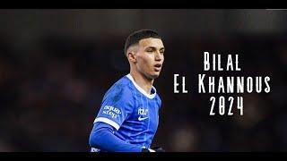 Bilal El Khannous - FC Genk C.M - 2024 - ( Dribbles | Assists | Tackles )