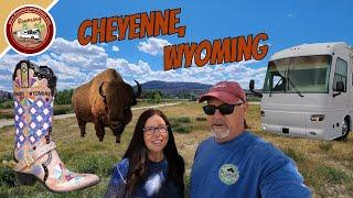 Cheyenne Wyoming: Budget RV Travel | Wyoming State Museum | Cheyenne Big Boots