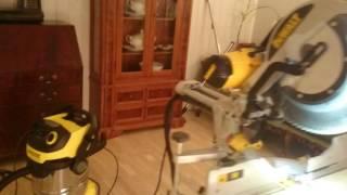 Karcher WD 6 premium on Dewalt DWS 780 / table miltsaw - bahco