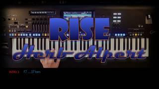 Rise - Herb Alpert, Cover, mit titelbezogenem Style, eingespielt auf Yamaha Genos