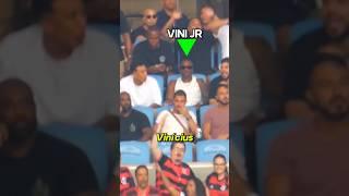 VINÍCIUS JÚNIOR ASSISTINDO FLA x FLU no MARACANÃ! #flamengo #viniciusjr #futebol #shorts