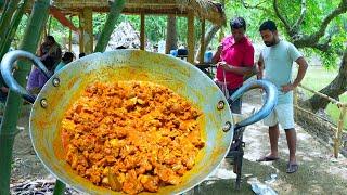 খাসির মাংসের সব থেকে সেরা স্বাদের রান্না | Tasty Mutton curry recipe in village style | villfood