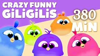 Abc Song & Purple Song | Phonic Songs For Giligilis | Learn Abc Phonics Shapes Numbers Colors