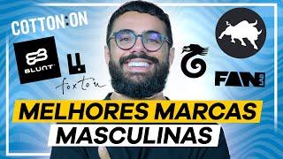 11 MARCAS MASCULINAS que TODO HOMEM tem que conhecer | MODA MASCULINA 2024