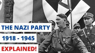 WHO WERE THE NAZIS? NAZI PARTY IDEAS & RISE TO POWER EXPLAINED | TIMELINE: 1918 - 1945 (VIDEO 2 / 4)