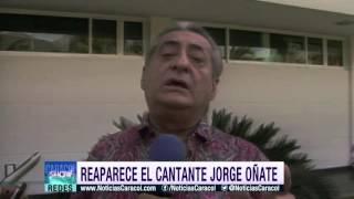 Jorge Oñate habla de su pelea con Julián Rojas en pleno concierto