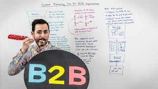 Content Marketing Tips for B2B Organizations - Whiteboard Friday