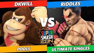 SSC 2023 - DKwill (Donkey Kong) Vs. Riddles (Kazuya, Terry) Smash Ultimate Tournament