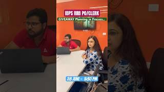 Giveaway Planning in Process - IBPS RRB PO/Clerk 2023 | Live at 5:30 pm , 28 June.