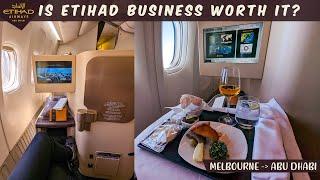 Etihad 777 Business Class in 2023 | Melbourne to Abu Dhabi [4k trip report]